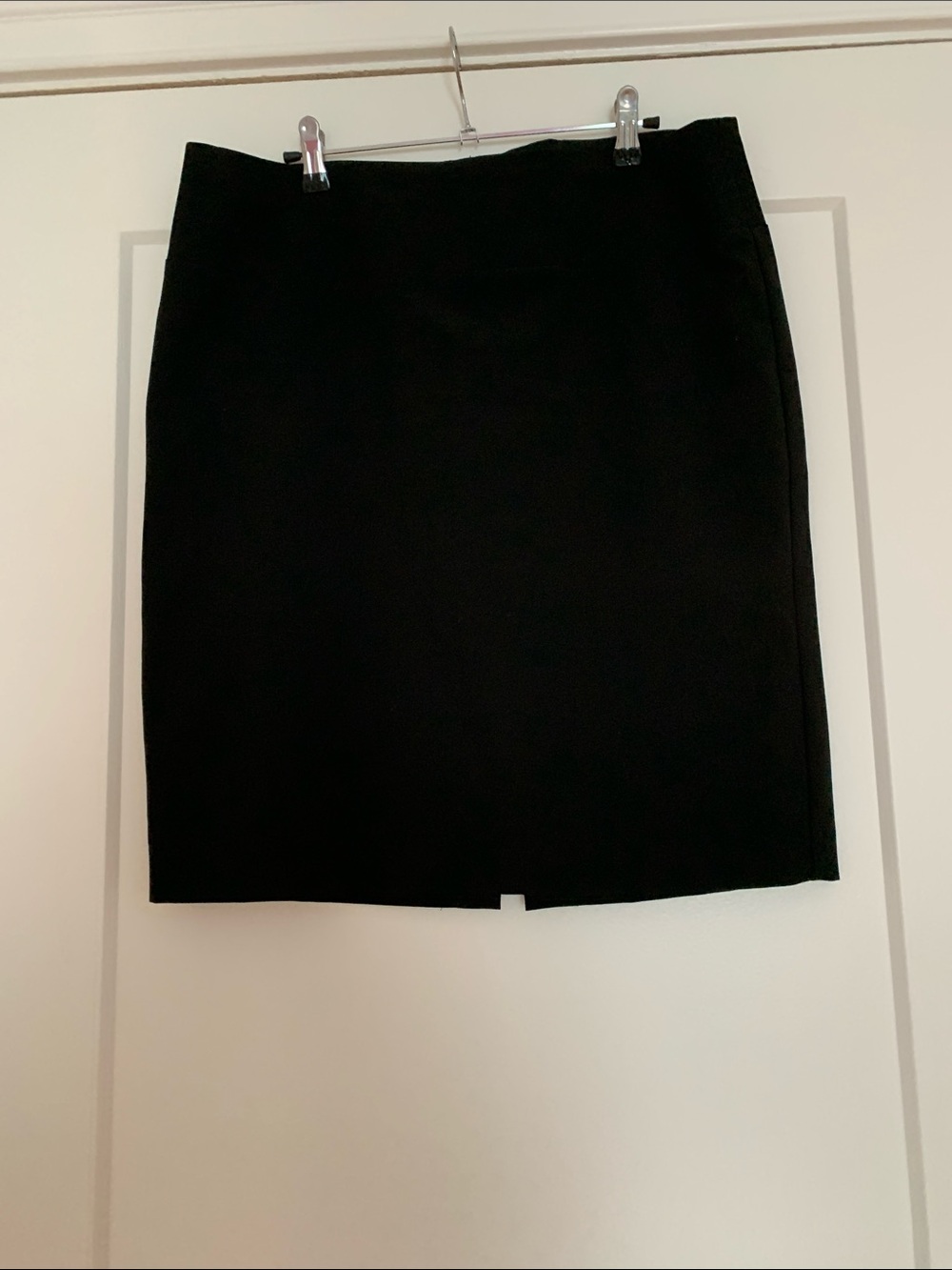 Ellen Tracy Black Tailored Pencil Skirt